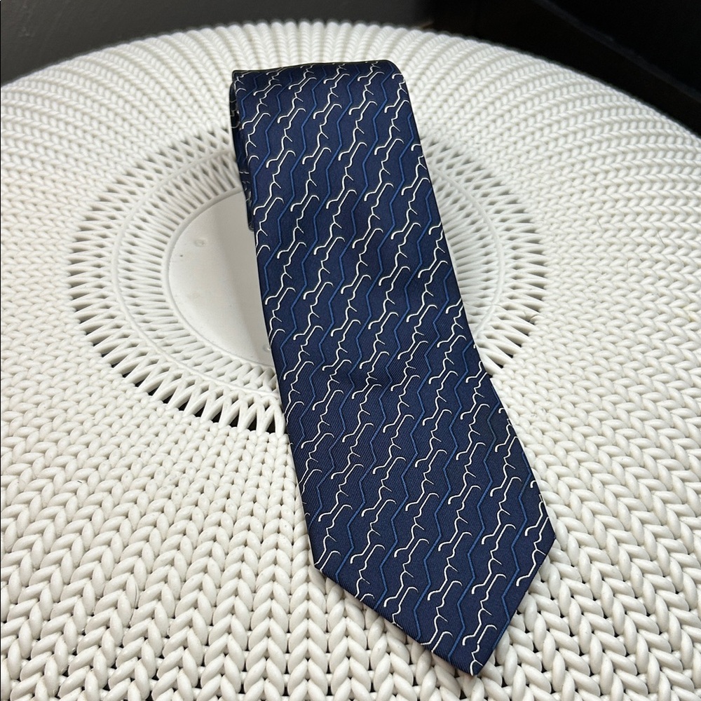 Hermes 983 SA Silk Tie